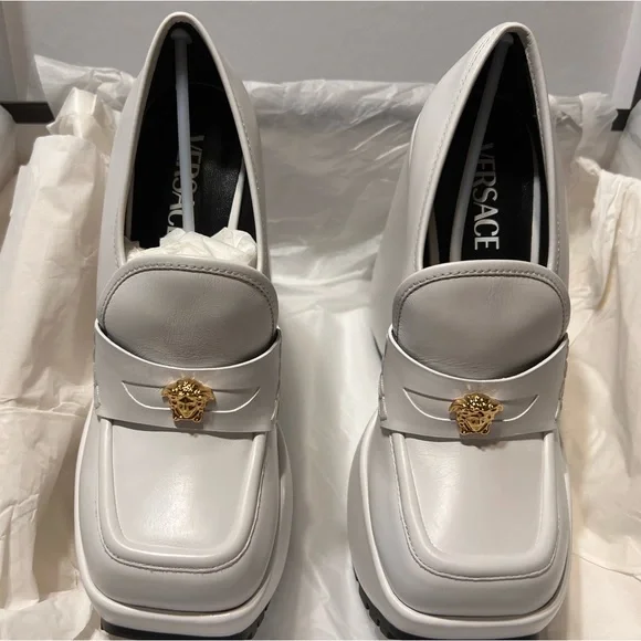 Versace: Medusa Triplatform Wedge - Picture 9 of 16